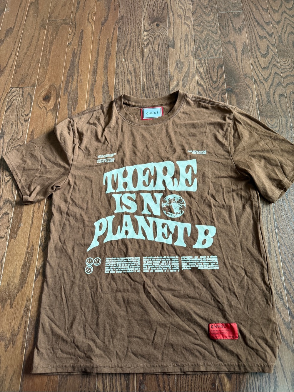 CHNGE Brown Short Sleeve Tee
